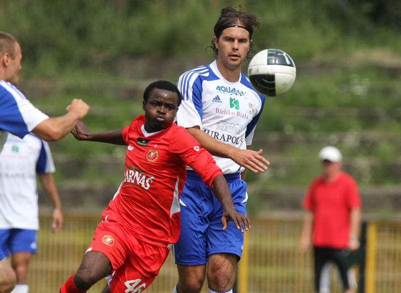 Football. Sparing. Widzew Lodz - Podbeskidzie Bielsko-Biala. 19.07.2011