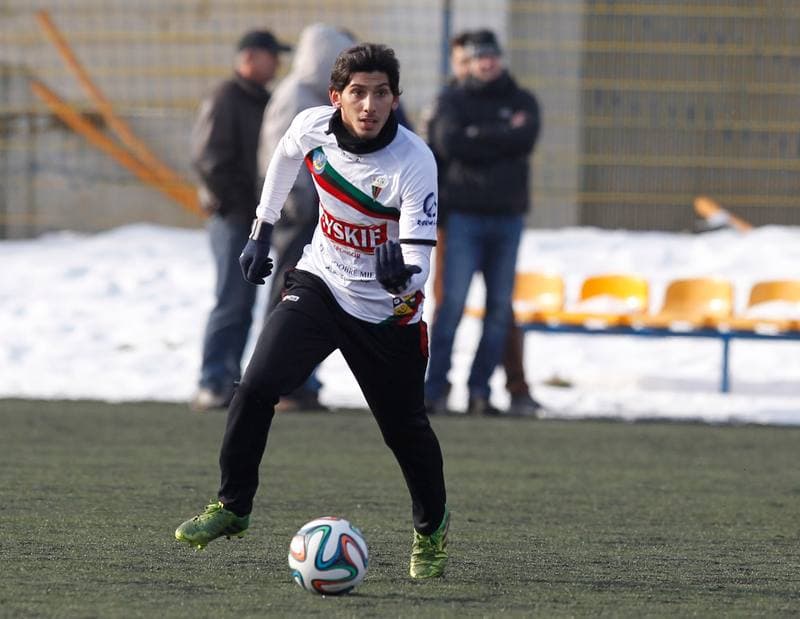 Football. Friendly Match. GKS Tychy - Limanovia Limanowa. 04.02.2015