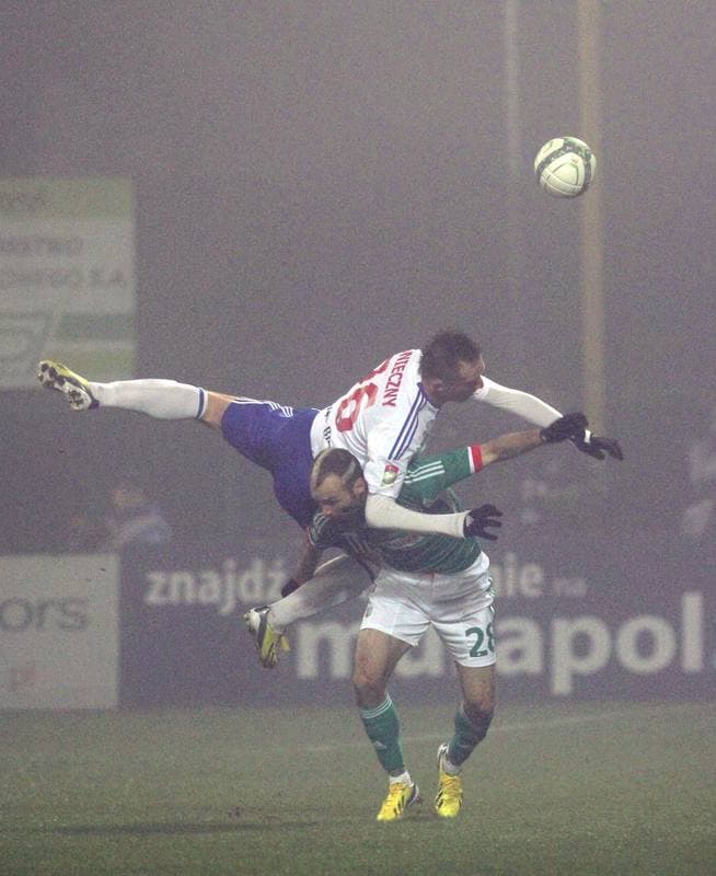Football. T-Mobile Ekstraklasa. Podbeskidzie Bielsko-Biala - Legia Warsaw. 08.03.2013