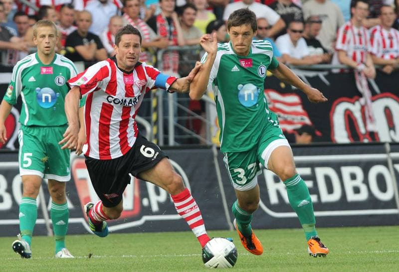 Football. T-Mobile Ekstraklasa. Cracovia Krakow - Legia Warsaw. 07.08.2011