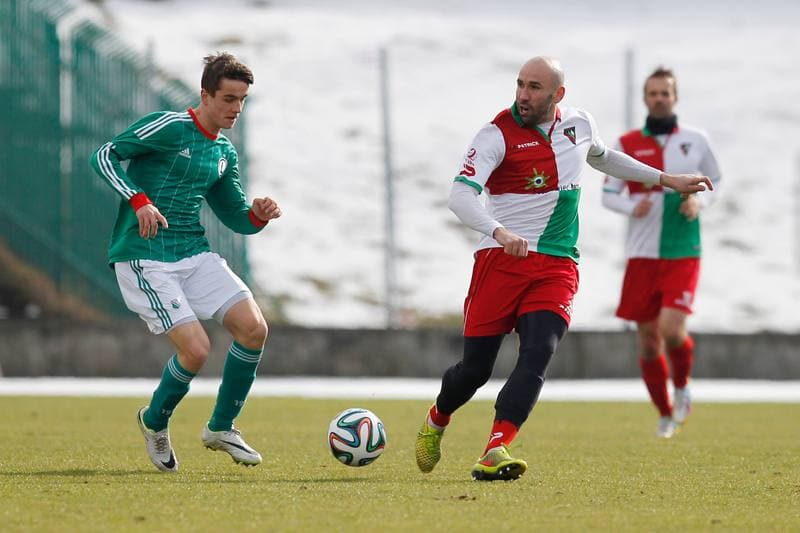 Football. Friendly Match. Zaglebie Sosnowiec - Legia II Warsaw. 21.02.2015