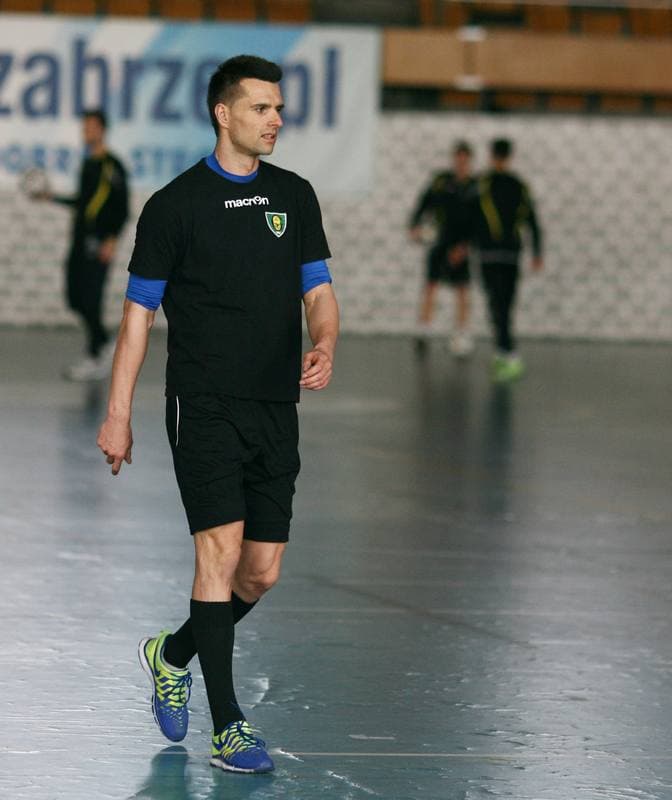 Football. GKS Katowice. Training. 19.01.2015