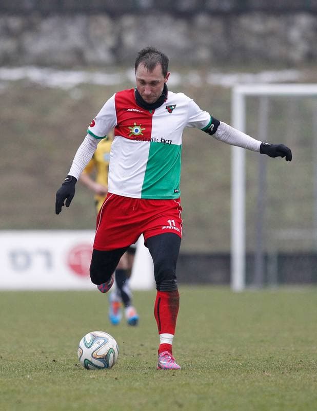 Football. Friendly Match. Zaglebie Sosnowiec - Sandecja Nowy Sacz. 25.02.2015