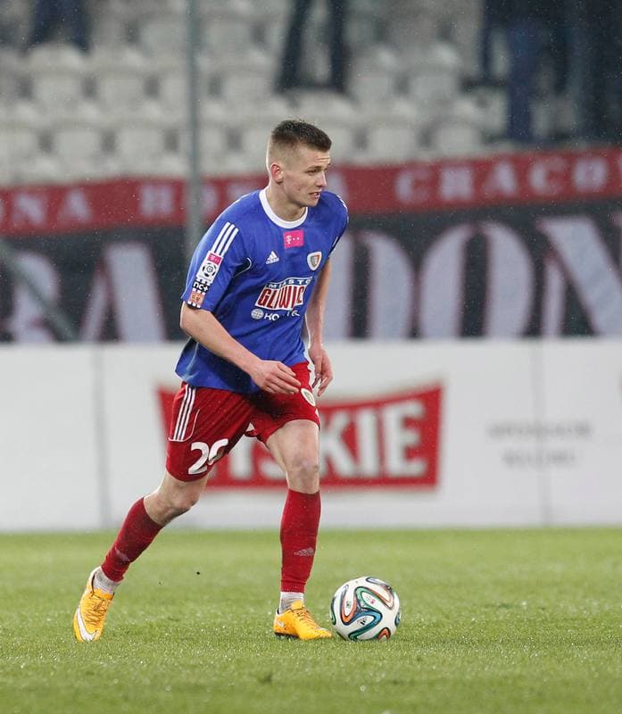 Football. T-Mobile Ekstraklasa. Cracovia Krakow - Piast Gliwice. 13.03.2015