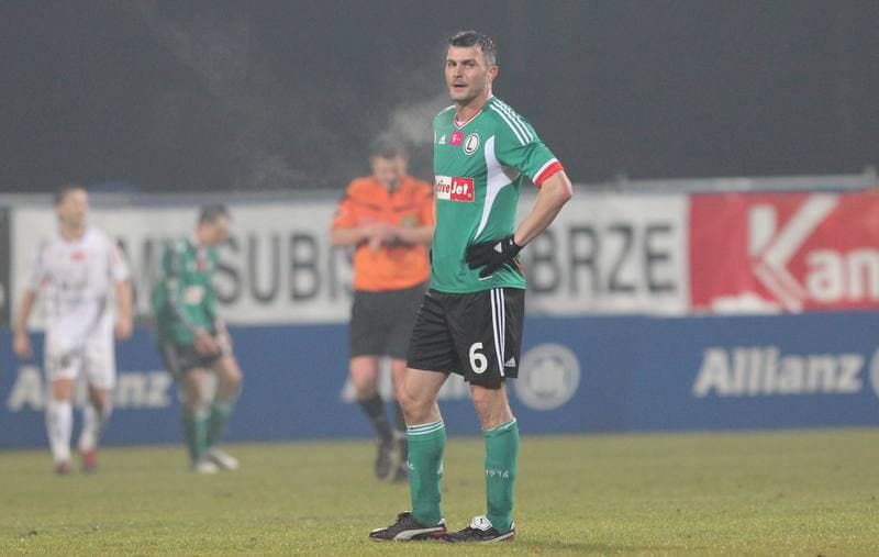 Football. T-Mobile Ekstraklasa. Gornik Zabrze - Legia Warsaw. 19.02.2012