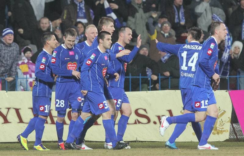Football. PKO BP Ekstraklasa. Ruch Chorzow - Lech Poznan. 07.11.2010