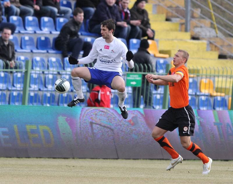 Football. T-Mobile Ekstraklasa. Podbeskidzie Bielsko-Biala - Zaglebie Lubin. 25.02.2012