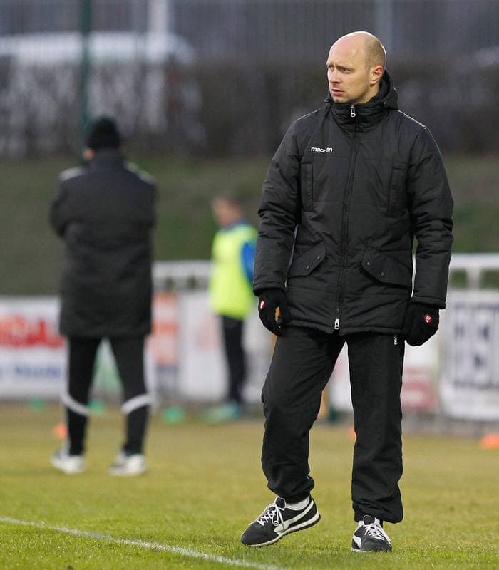 Football. I Liga. Wigry Suwalki - GKS Katowice. 04.04.2015