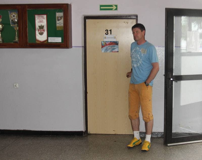 Football. Odra Wodzislaw. Training. 06.06.2011