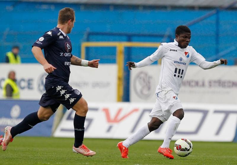 Football. FACR Cup. Banik Ostrava - 1 FC Slovacko. 08.10.2014