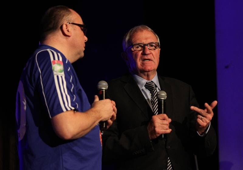 Football. Ruch Chorzow. Press Conference. 14.11.2013