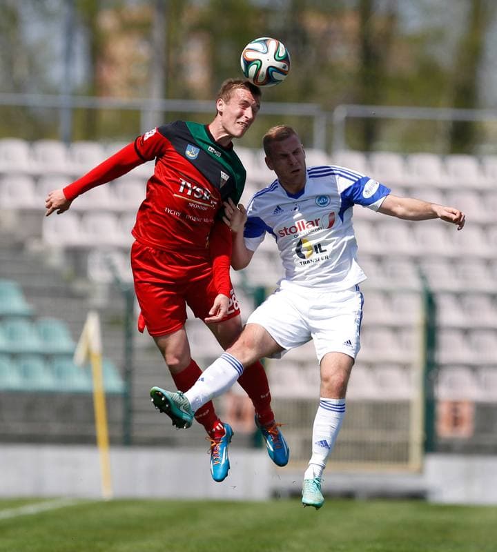 Football. I Liga. GKS Tychy - Wigry Suwalki. 25.04.2015