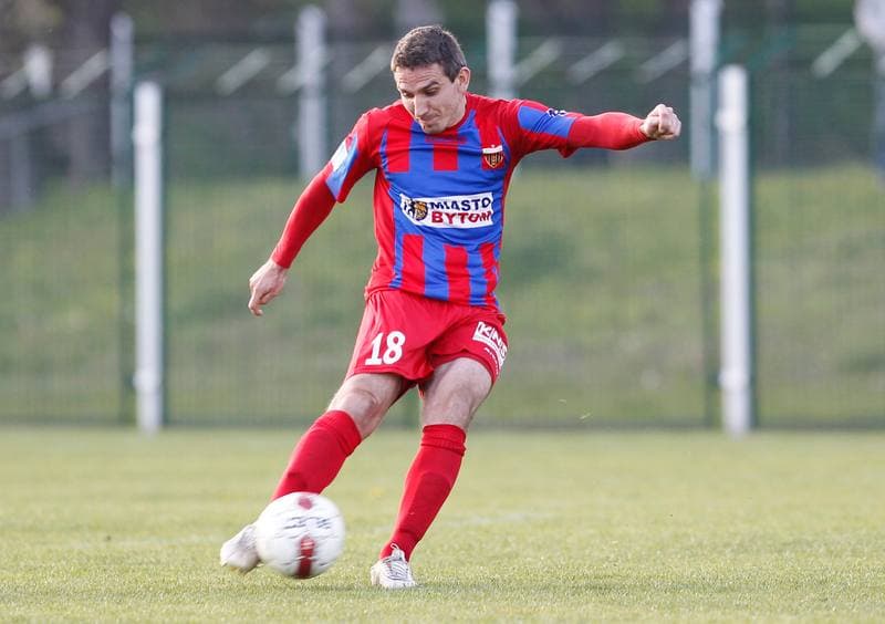 Football. III Liga Opolsko Slaska. Grunwald Ruda Slaska - Polonia Bytom. 29.04.2015