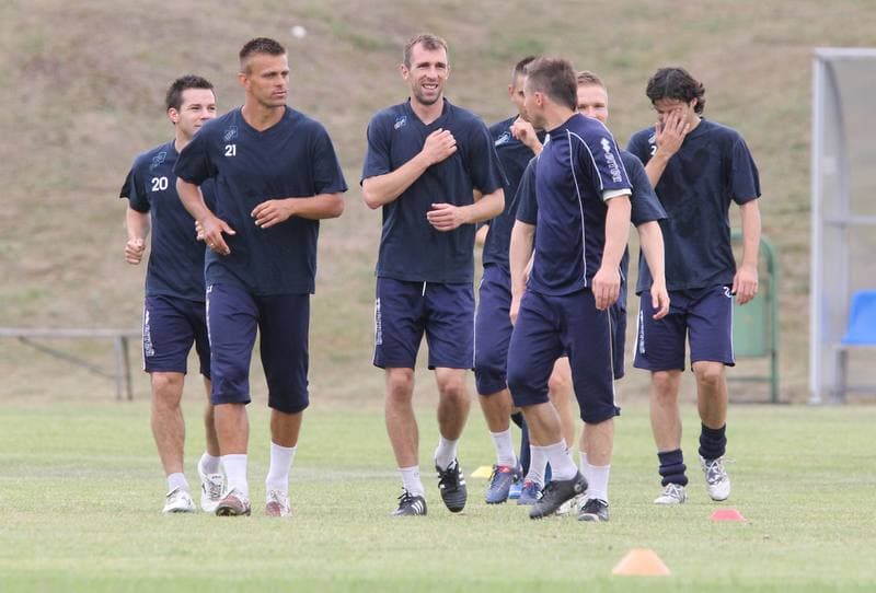 Football. Piast Gliwice. Training. 22.06.2011