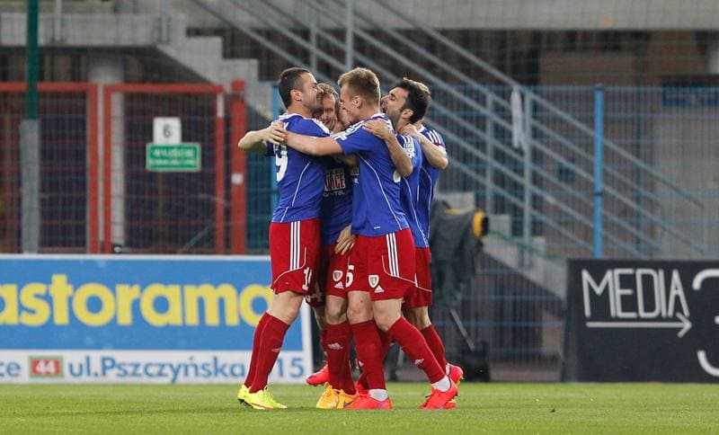 Football. T-Mobile Ekstraklasa. Piast Gliwice - GKS Belchatow. 02.06.2013