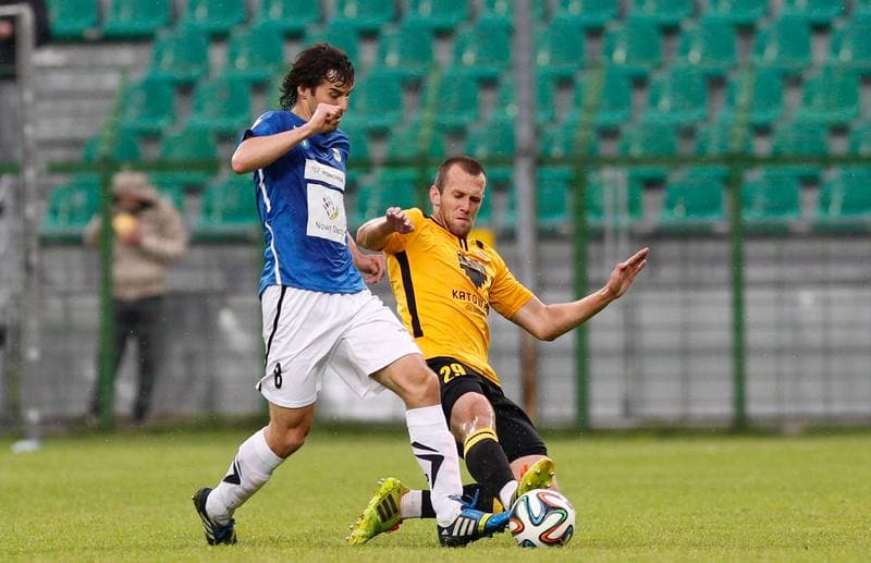 Football. I Liga. GKS Katowice - Sandecja Nowy Sacz. 23.05.2015