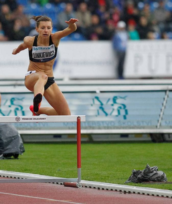Athletics. IAAF Golden Spike. Joanna Linkiewicz. 26.05.2015