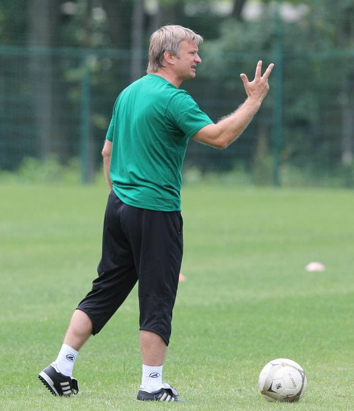Football. GKS Katowice. Training. 27.06.2011