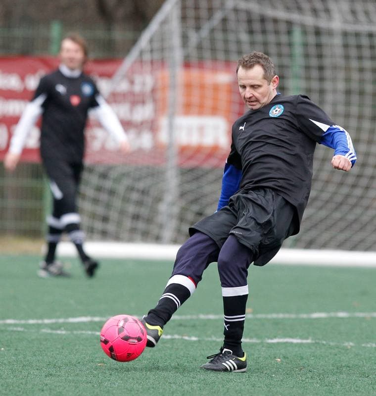 Football. Wielka Orkiestra Swiatecznej Pomocy. Slaskie Oldboye - Slascy Trenerzy. 12.01.2014