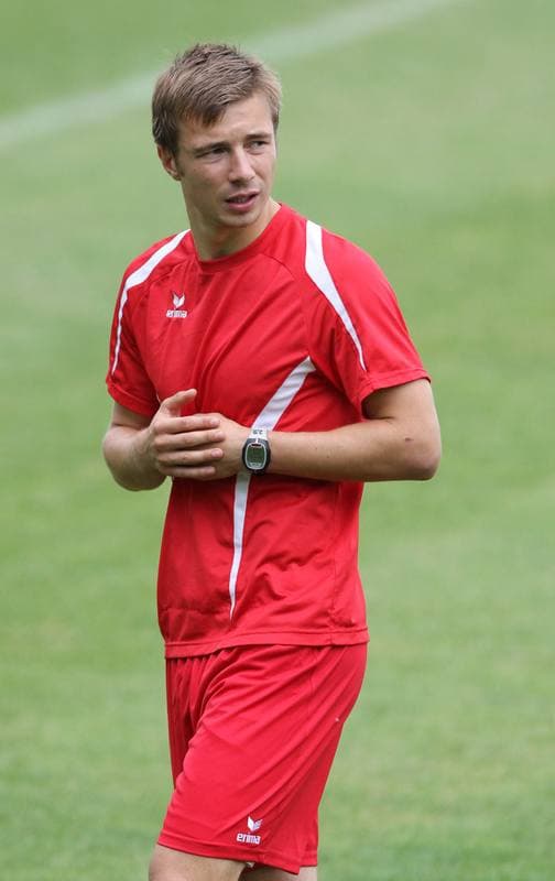 Football. Gornik Zabrze. Training. 11.01.2011