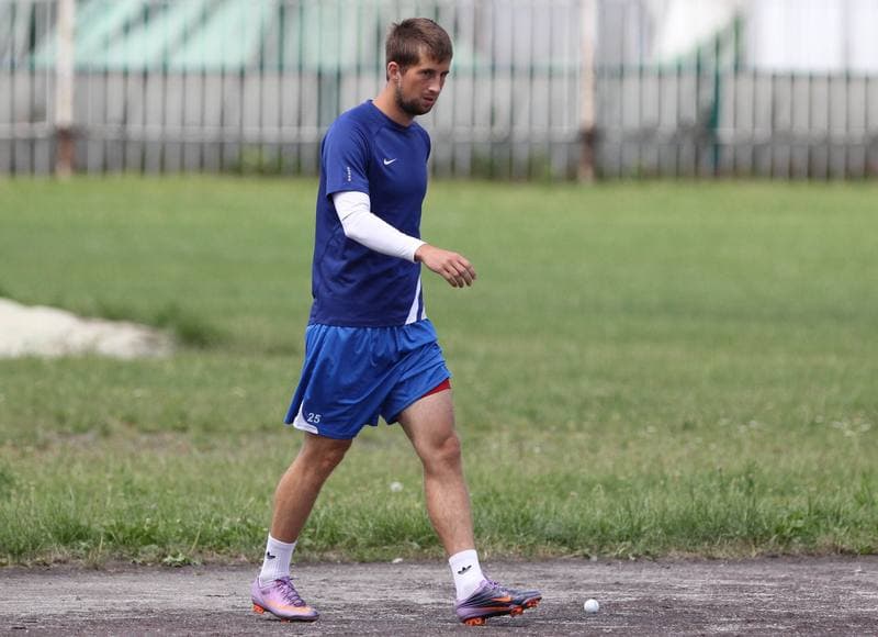 Football. Gornik Zabrze. Training. 12.07.2011