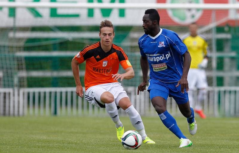 Football. Podbeskidzie Bielsko Biala - MFK Ruzomberok. 10.07.2015
