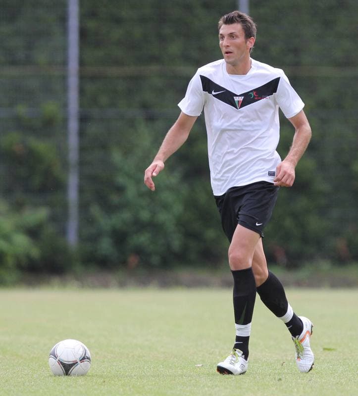 Football. Sparing. Flota Swinoujscie - GKS Tychy. 15.07.2012