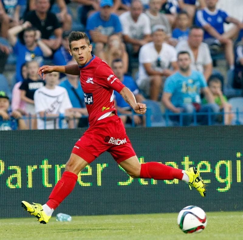 Football. T-Mobile Ekstraklasa. Ruch Chorzow - Podbeskidzie Bielsko Biala. 08.12.2014