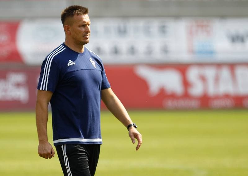 Football. Gornik Zabrze. Training. 14.08.2015