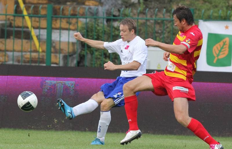 Football. T-Mobile Ekstraklasa. Podbeskidzie Bielsko-Biala - Jagiellonia Bialystok. 01.08.2011
