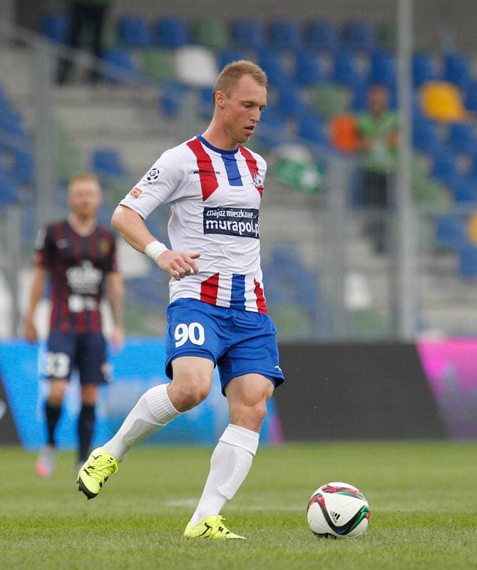 Football. PKO BP Ekstraklasa. Podbeskidzie Bielsko Biala - Pogon Szczecin. 17.08.2015