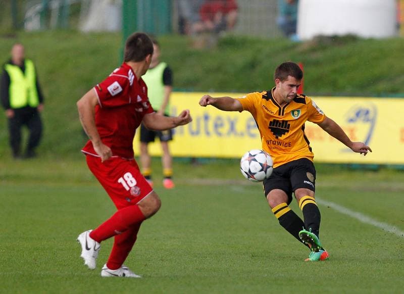 Football. I Liga. Bytovia Bytow - GKS Katowice. 13.09.2014