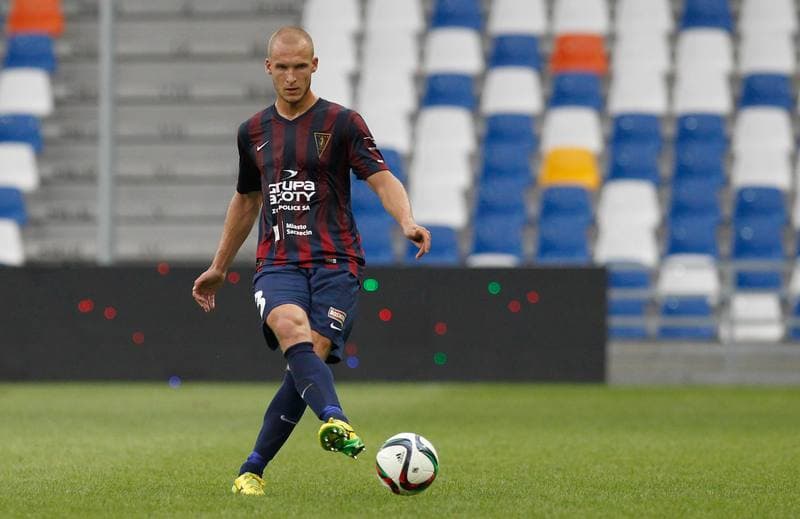 Football. PKO BP Ekstraklasa. Podbeskidzie Bielsko Biala - Pogon Szczecin. 17.08.2015