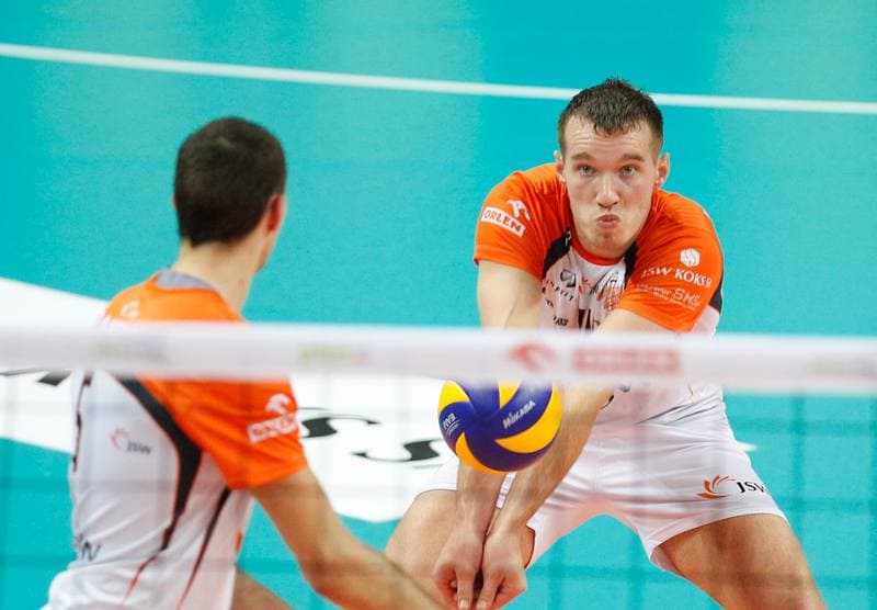 Volleyball. Friendly Match. Jastrzebski Wegiel - Berlin Recycling Volleys. 01.10.2014
