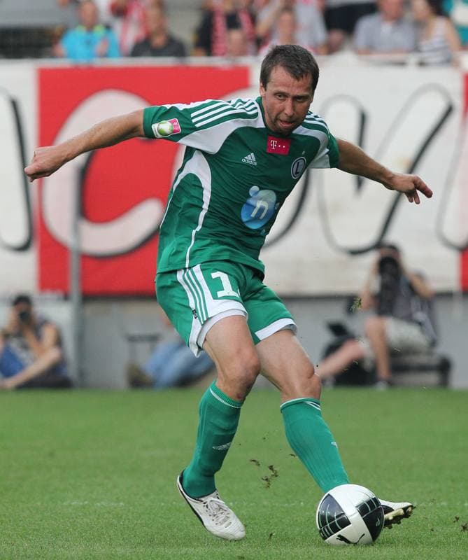 Football. T-Mobile Ekstraklasa. Cracovia Krakow - Legia Warsaw. 07.08.2011