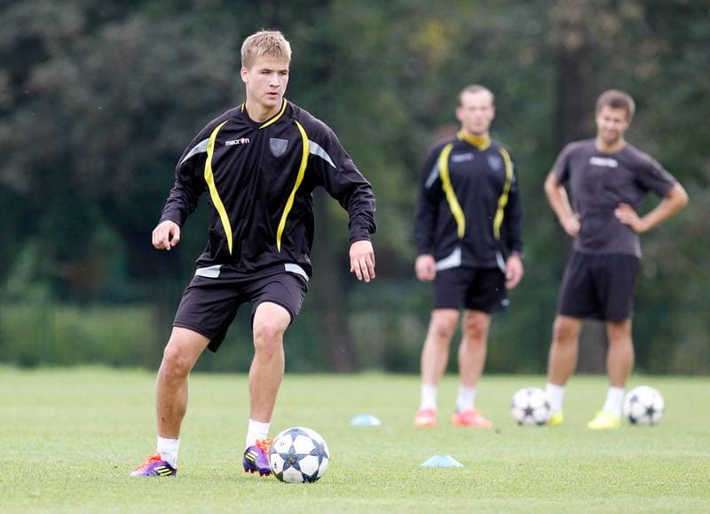 Football. GKS Katowice. Training. 19.01.2015