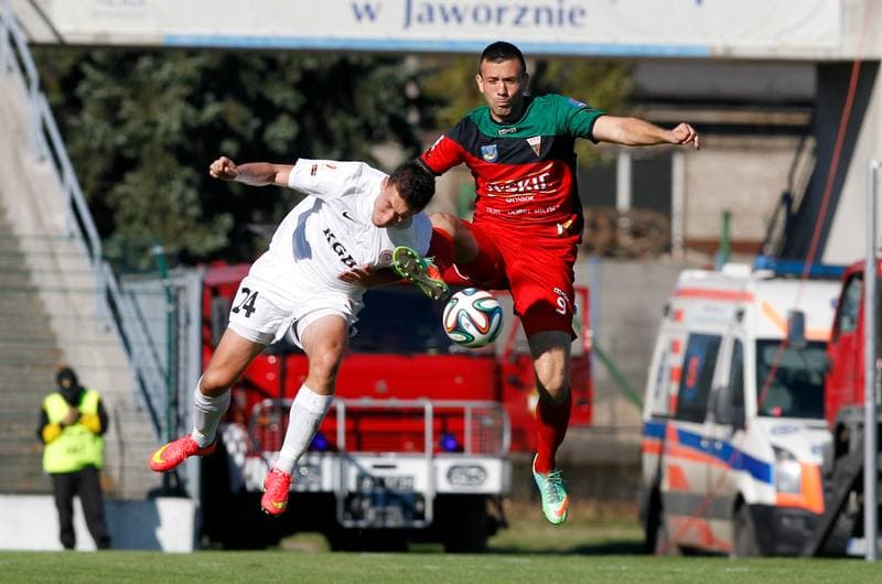 Football. Polish Cup. GKS Tychy - Zaglebie Lubin. 23.10.2013