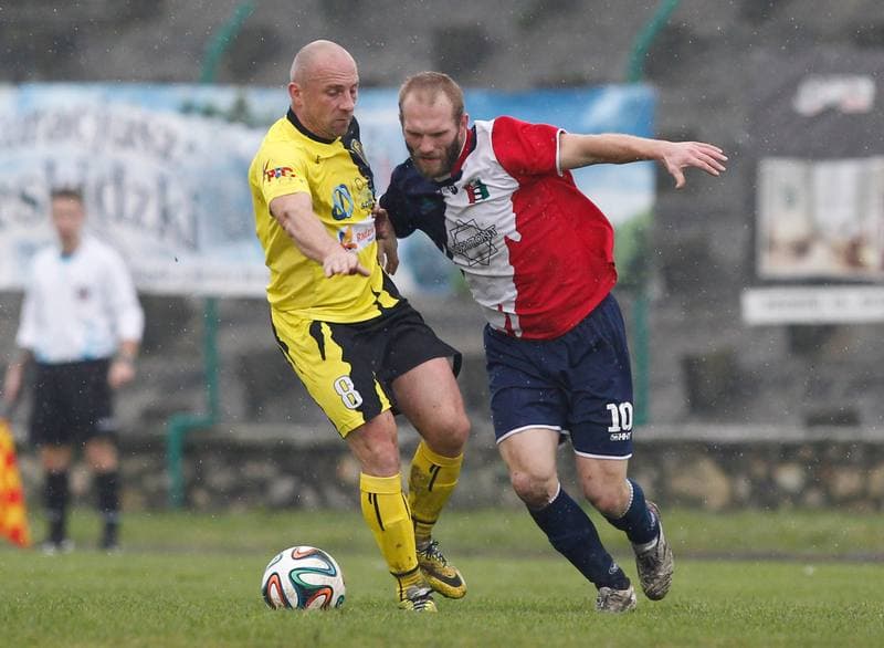 Football. IV Liga. Sarmacja Bedzin - Ruch Radzionkow. 08.11.2014