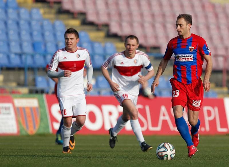 Football. III Liga Opolsko Slaska. Polonia Bytom - Ruch Zdzieszowice. 15.11.2014