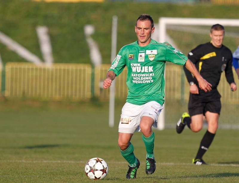 Football. II Liga Opolsko Slaska. Rozwoj Katowice - Nadwislana Gora. 15.11.2014