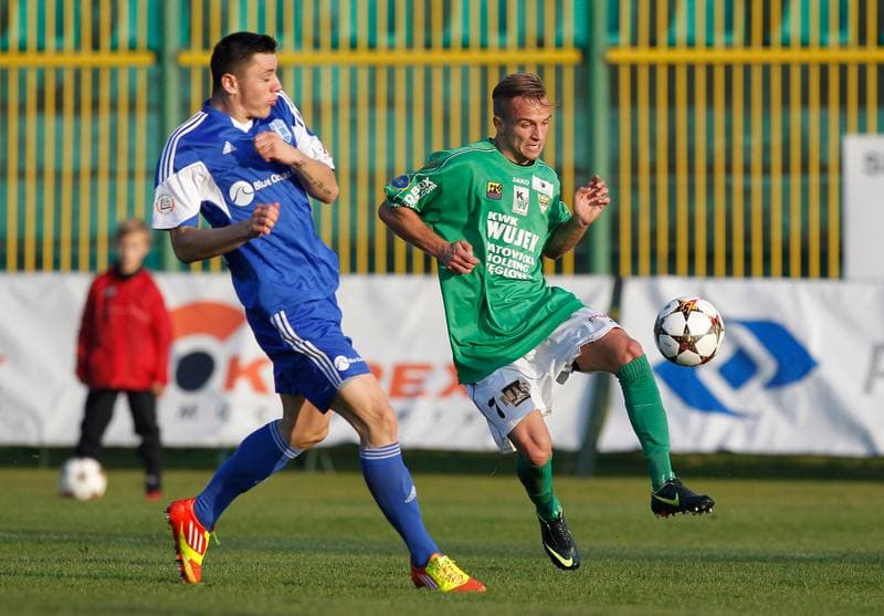 Football. II Liga Opolsko Slaska. Rozwoj Katowice - Nadwislana Gora. 15.11.2014