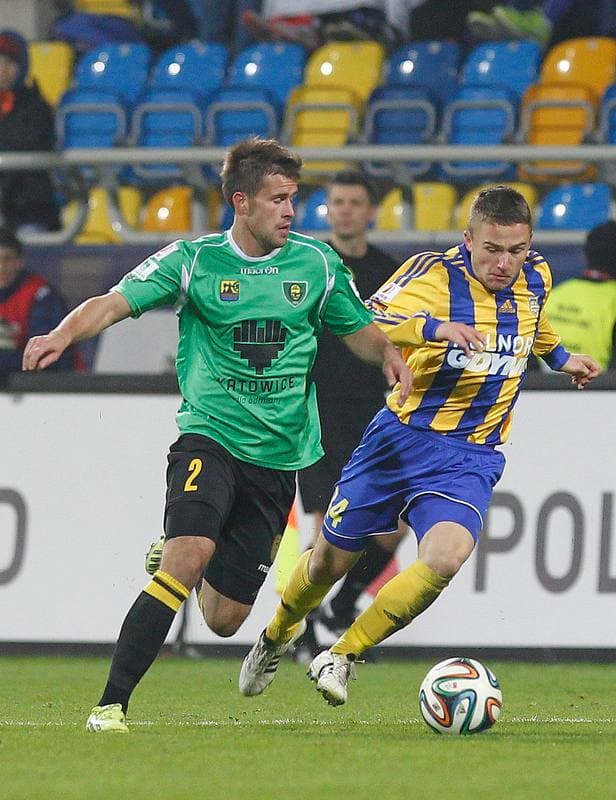 Football. I Liga. Arka Gdynia - GKS Katowice. 16.11.2014