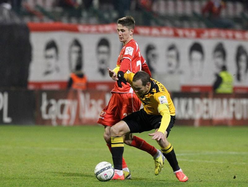 Football. I Liga. Widzew Lodz - GKS Katowice. 22.11.2014