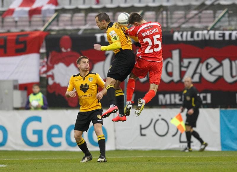 Football. I Liga. Widzew Lodz - GKS Katowice. 22.11.2014