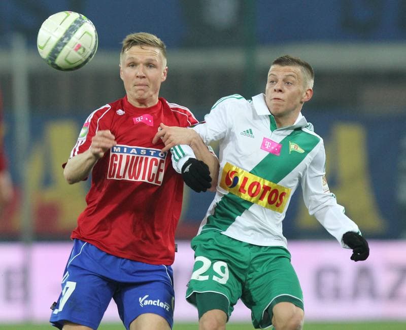 Football. PKO BP Ekstraklasa. Piast Gliwice - Lechia Gdansk. 22.03.2013