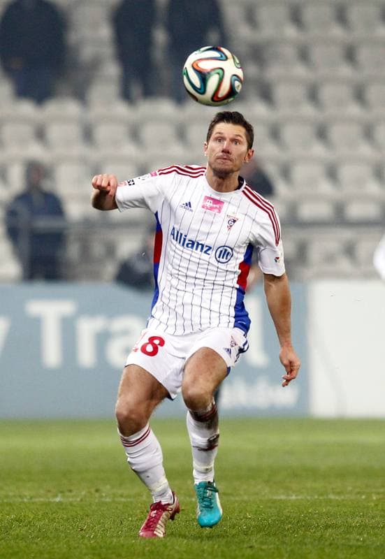 Football. T-Mobile Ekstraklasa. Cracovia Krakow - Gornik Zabrze. 24.11.2014