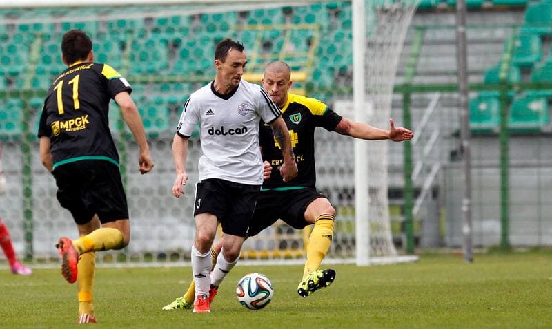 Football. I Liga. GKS Katowice - Dolcan Zabki. 25.10.2014