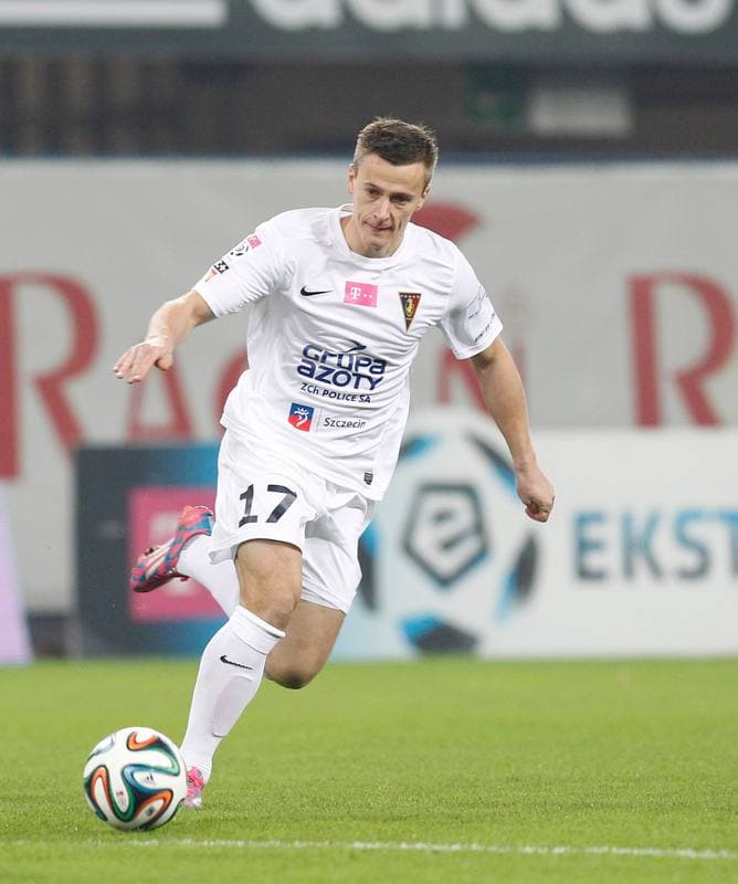 Football. T-Mobile Ekstraklasa. Piast Gliwice - Pogon Szczecin. 15.12.2014