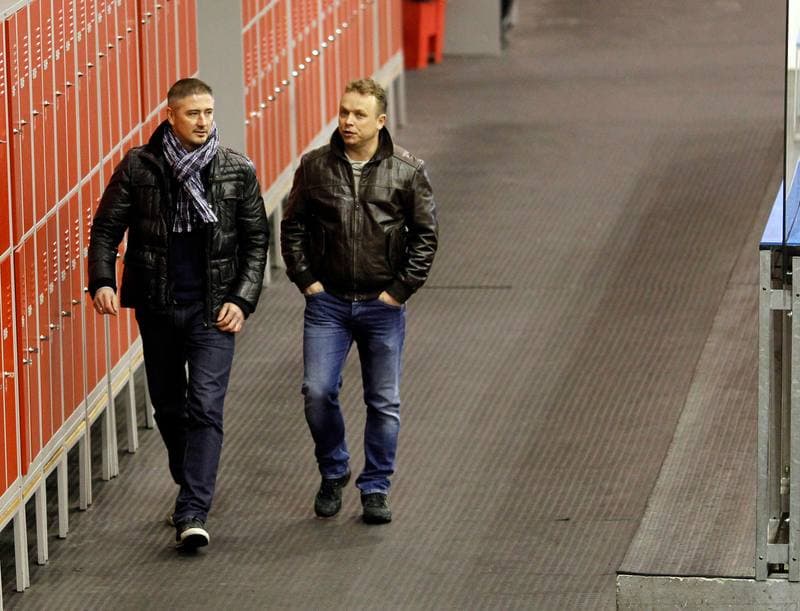Ice Hockey. Polska Hokej Liga. GKS Tychy - Comarch Cracovia Krakow. 19.01.2014
