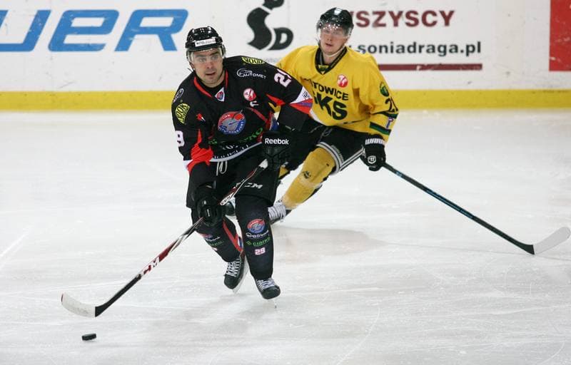 Ice Hockey. Polska Hokej Liga. HC GKS Katowice - Ciarko KH Sanok. 09.01.2015